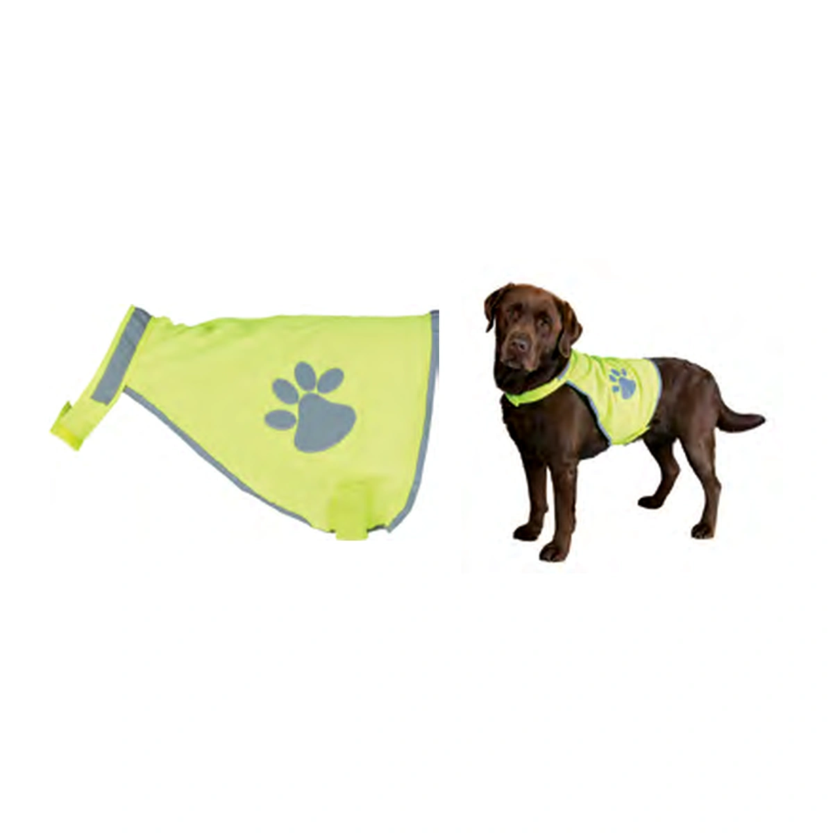 Trixie Safety Vest L Neon Yel ow