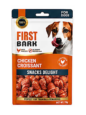 First Bark Chicken Croissant Dog Treat