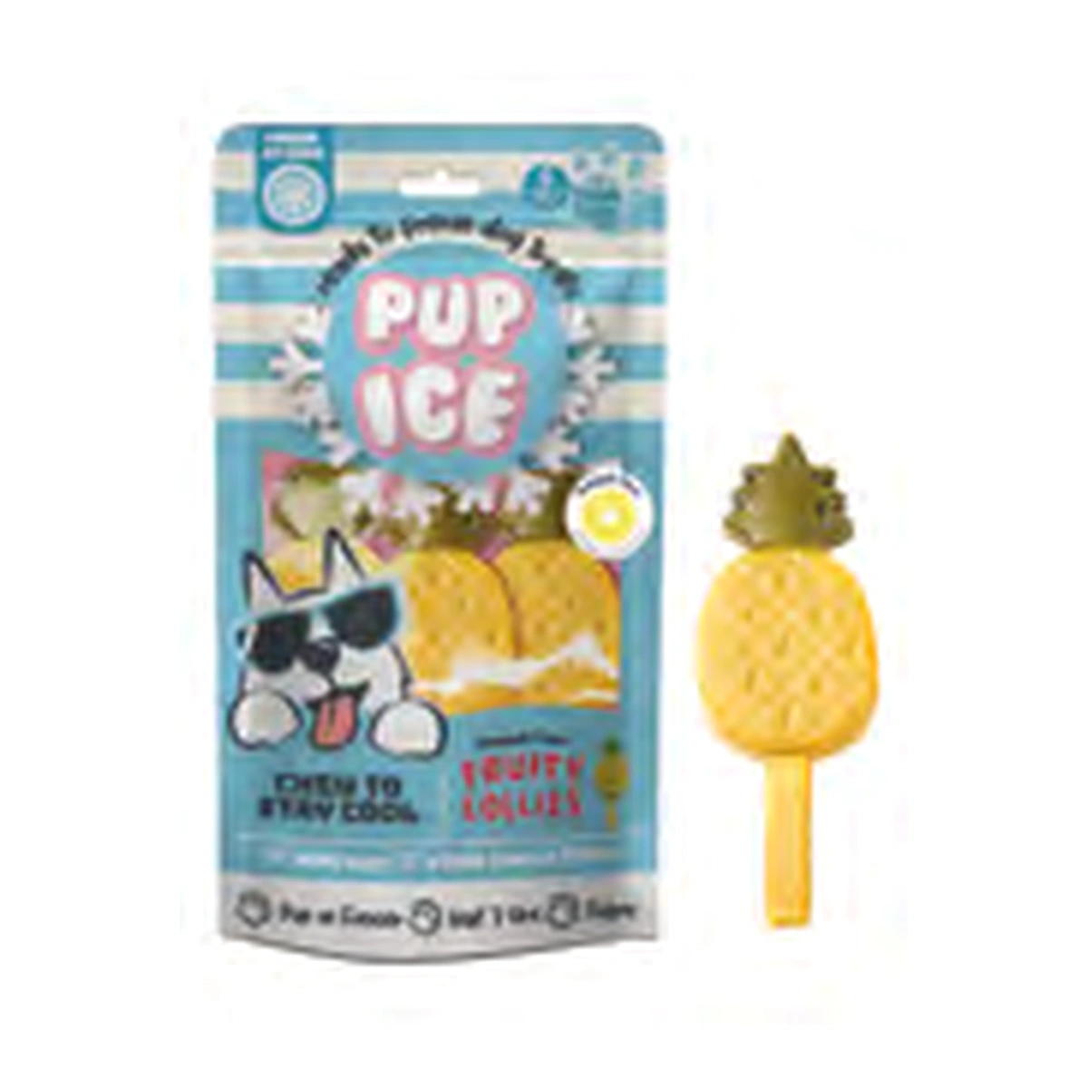 Imaginelles Pup Ice Rocket Fruity Lollies Fruity Lollies Pineapple