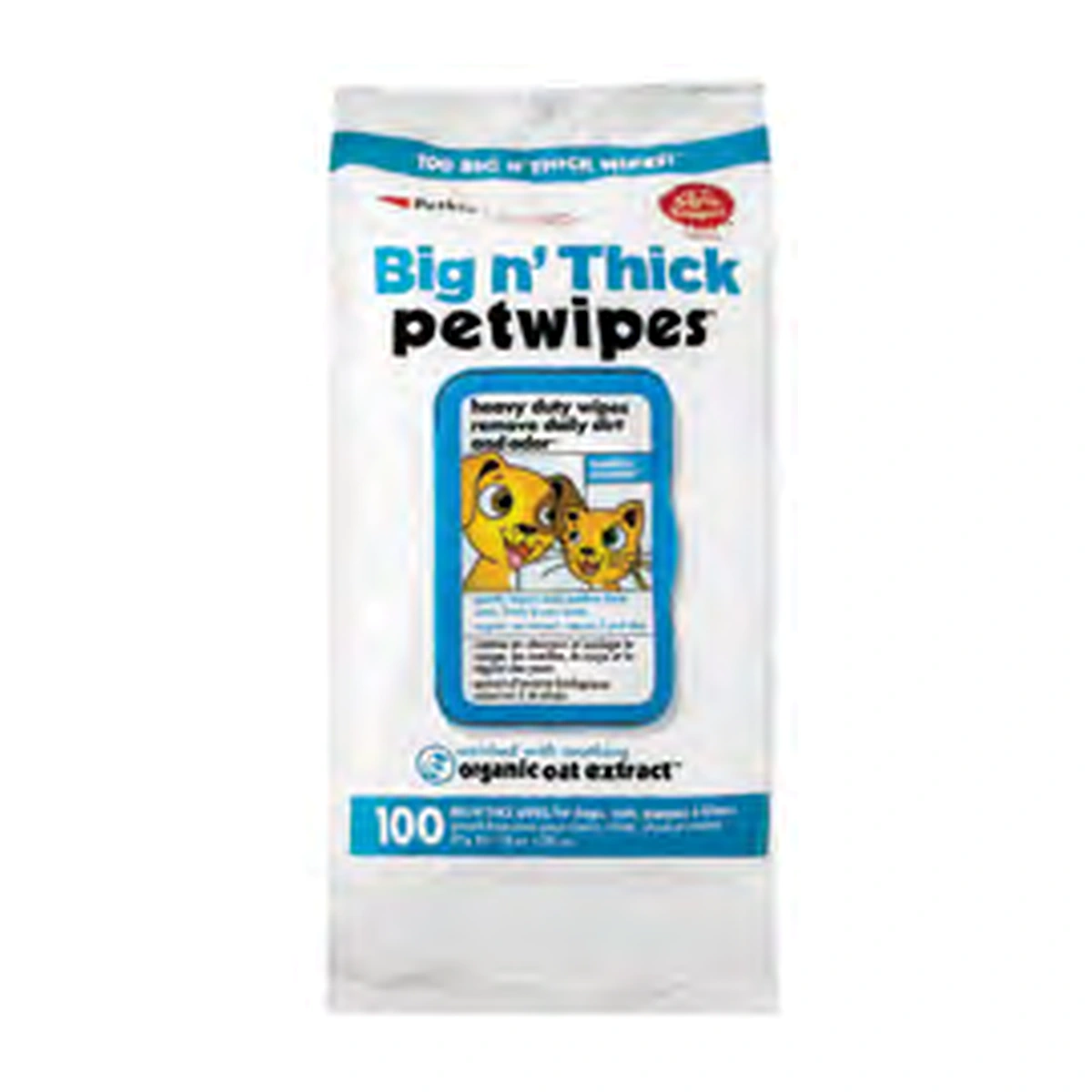 Petkin Pet Wipes Big N Thick Petwipes