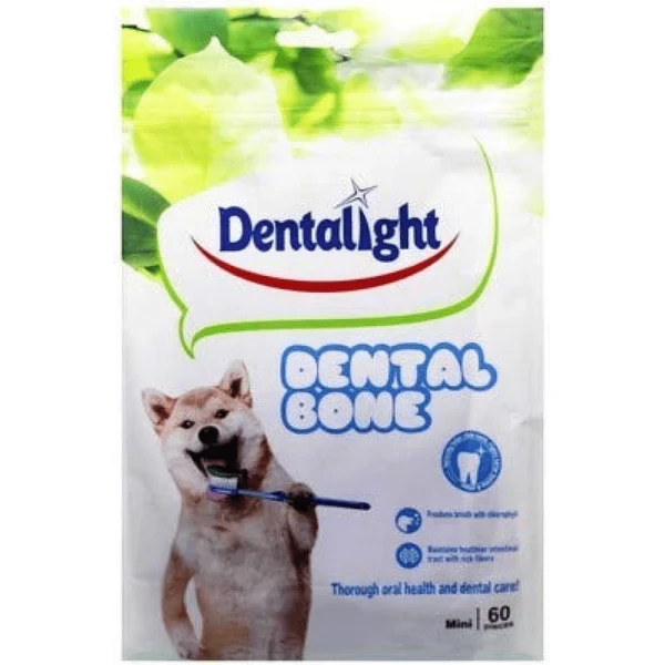Gnawlers Dentalight Dental Pure Dog Treat 60 in 1