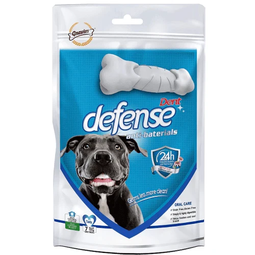 Gnawlers Dent Defense Dog Treat 35 in 1