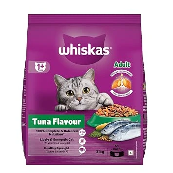 Whiskas Adult Tuna Dry Cat Food 3 kg