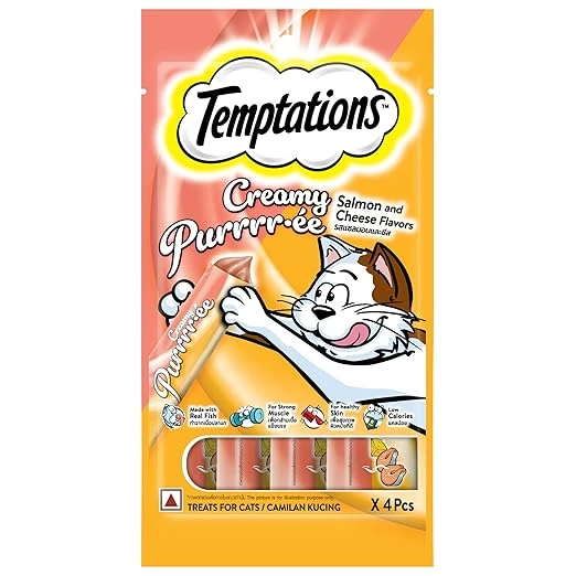 Temptations Salmon & Cheese Cat Treat