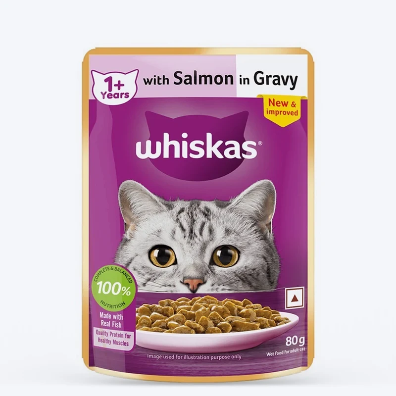 Whiskas Salmon in Gravy Wet Cat Food