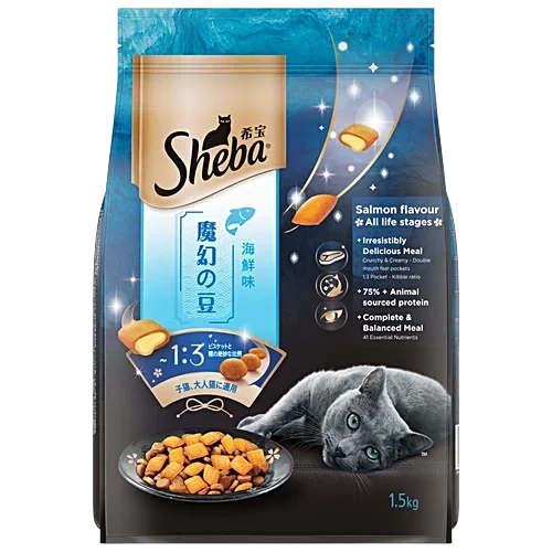 Sheba Salmon Dry Cat Food