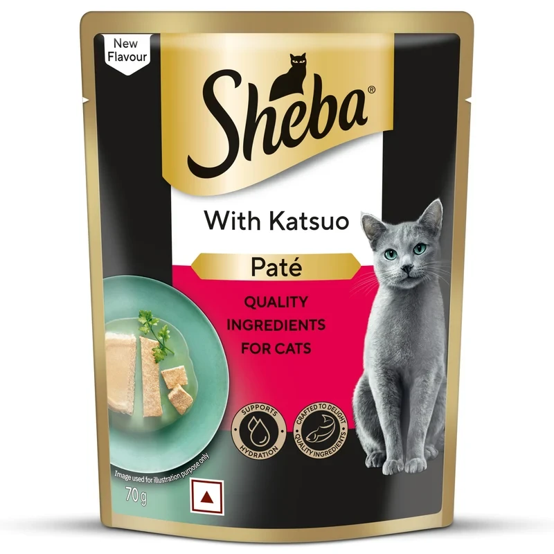 Sheba Pate Katsuo Wet Cat Food
