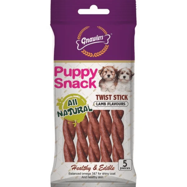 Puppy Snacks Twist Stick Dog Treat