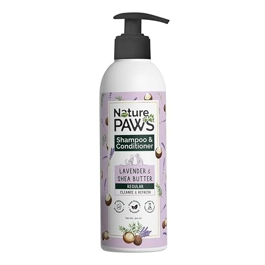 Nature Paws Lavender & Shea Butter Shampoo & Conditioner 500 ml