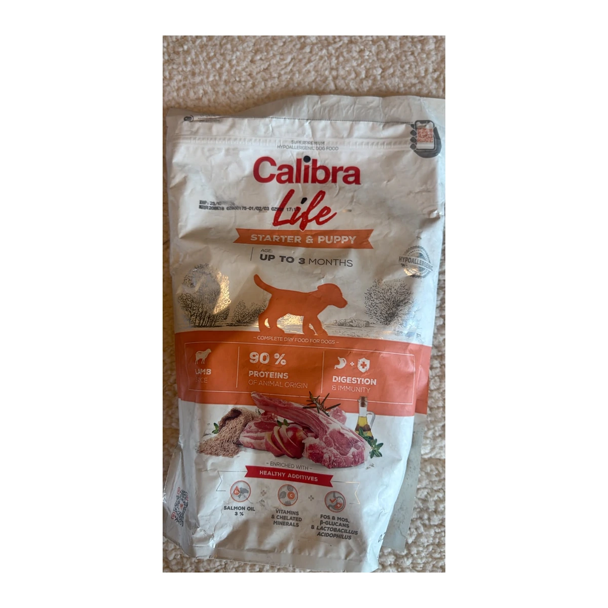 Calibra Life Starter & Puppy Lamb