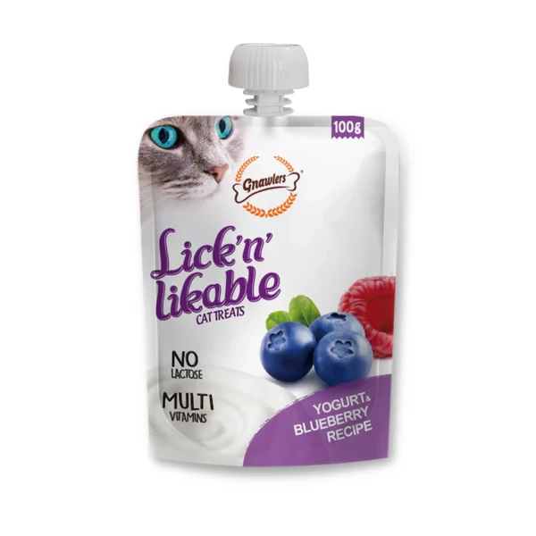 Gnawlers Yogurt & Blueberry Recipe Cat Treat