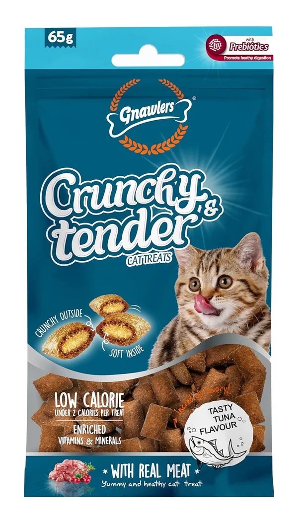 Gnawlers Tuna Cat Crunchy Tender Treat
