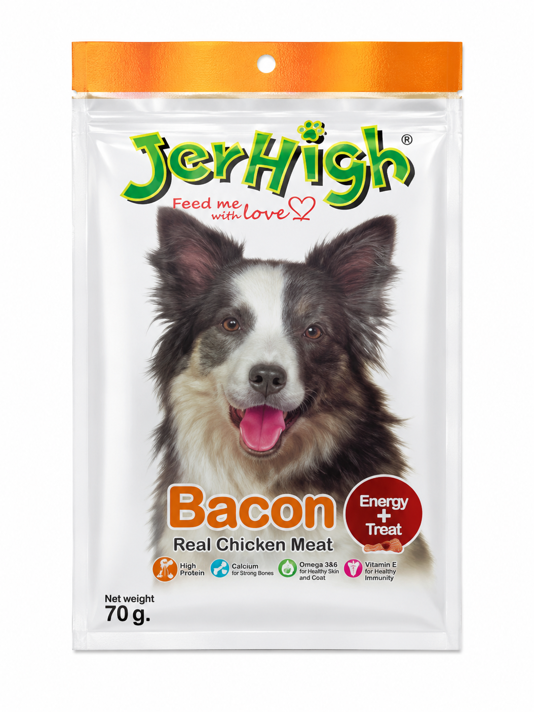JerHigh Bacon Flavor Chicken Dog Treat