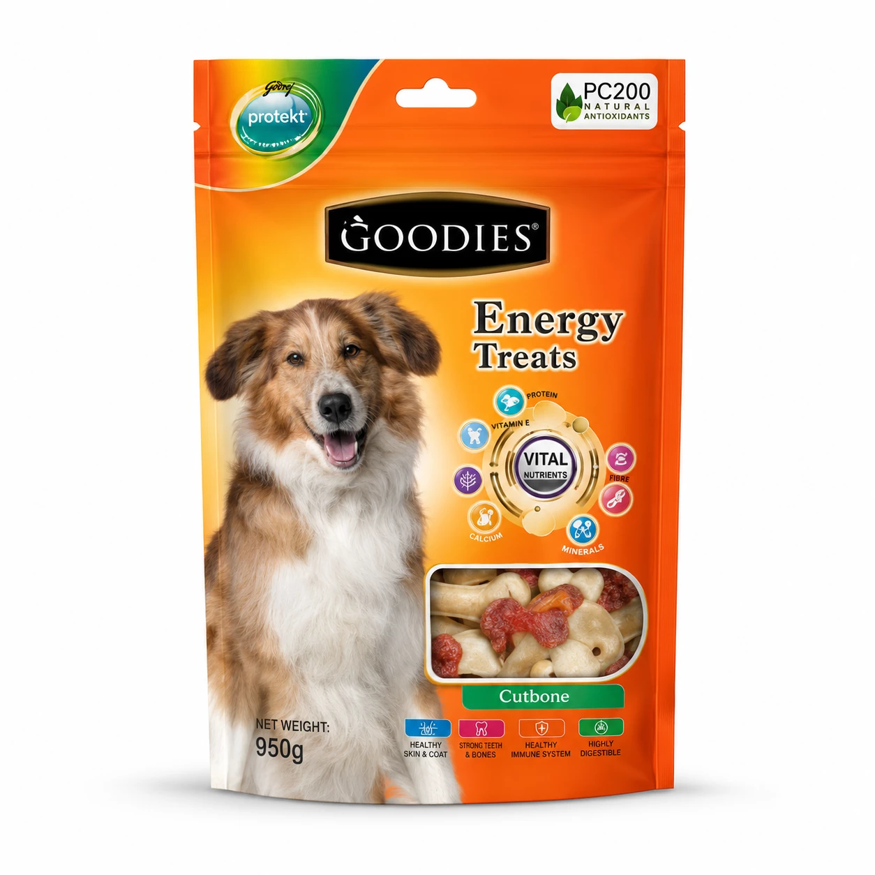 Goodies Energy Treats Cutbone Dog Treat 950g