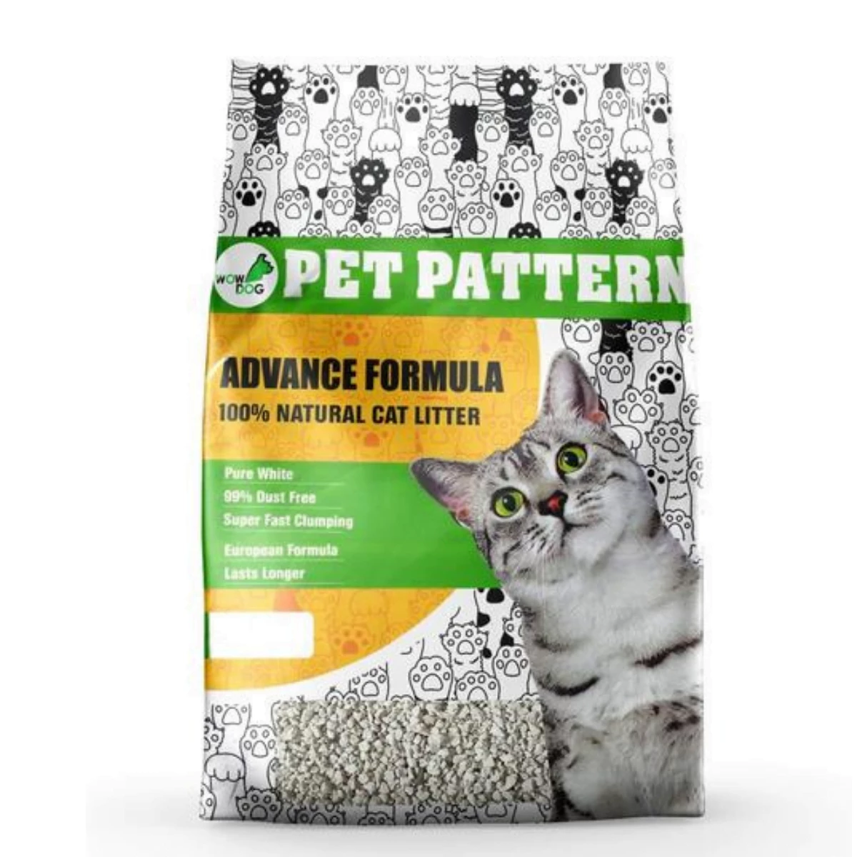 Pet Pattern Lavender Cat Litter 25Kg