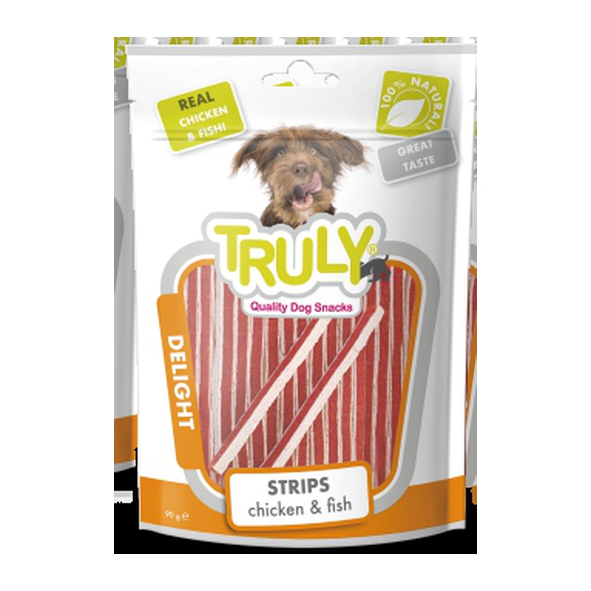 Truly Chicken Fish Strips Dog Treat