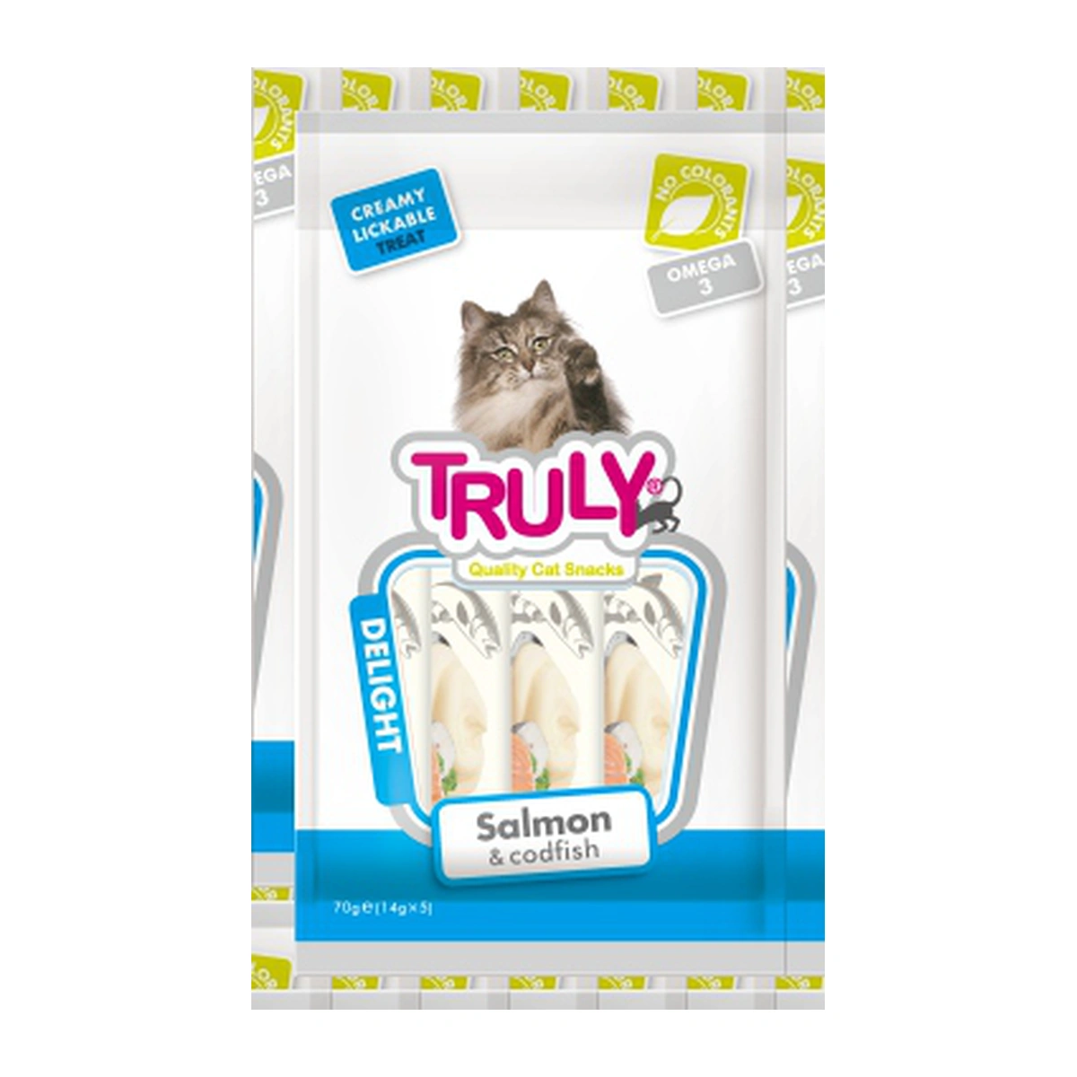 Truly Salmon & Codfish Creamy Cat Treat