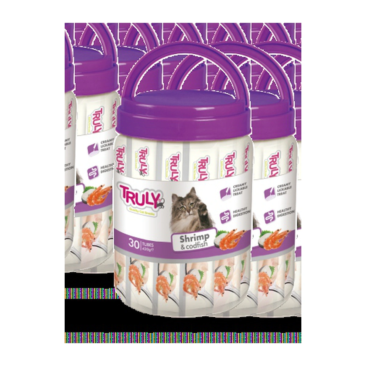 Truly Shrimp & Codfish Creamy Cat Treat Value Pack