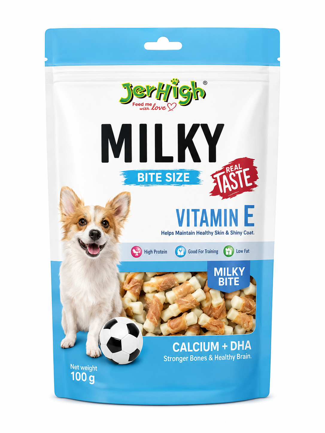 JerHigh Milky Bite Dog Treat