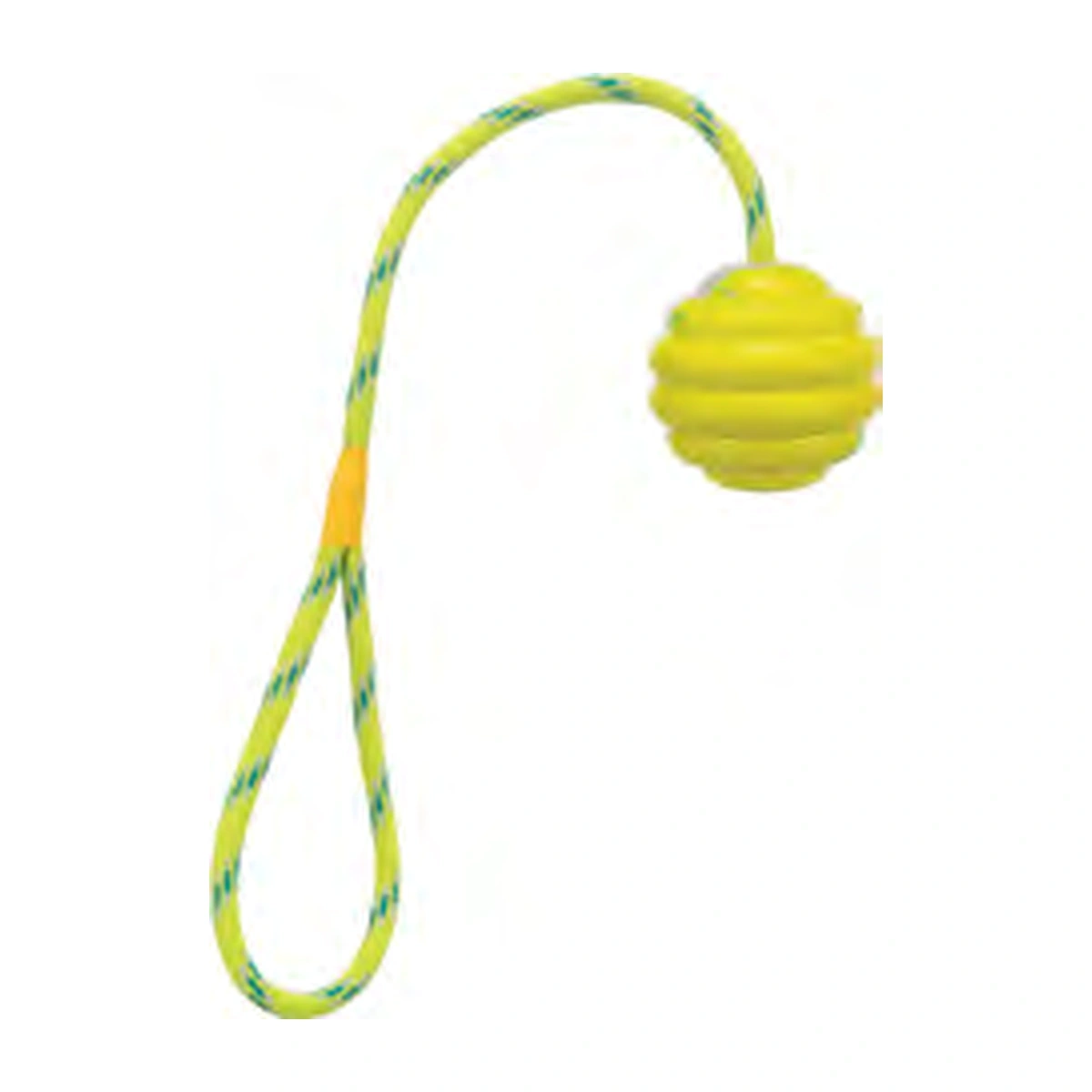 Trixie Wavy Ball on a Rope Dog Toy