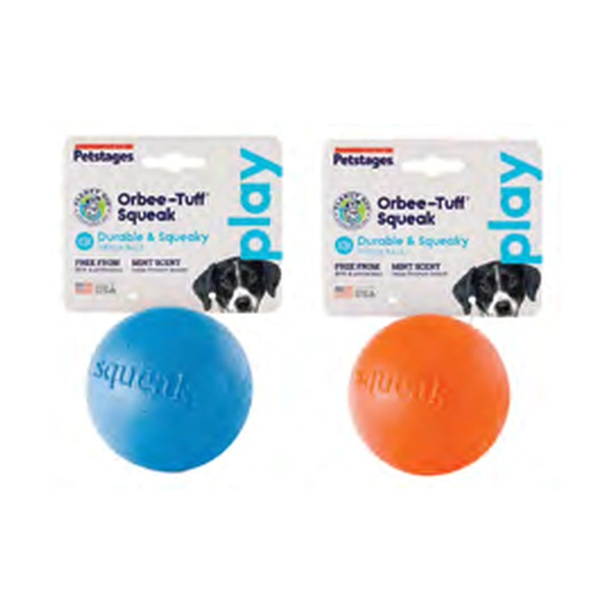 Petstages Orbee-Tuff Squeak Ball Dog Toy (Code 68755